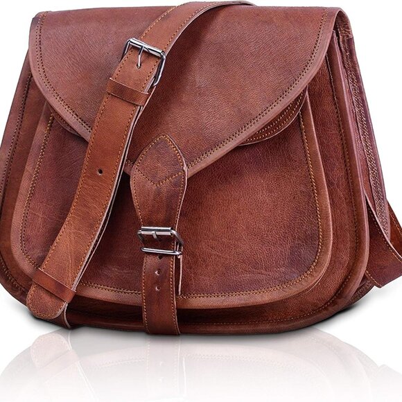 Leather Crossbody Bag for women purse tote ladies bags satchel travel tote shoul